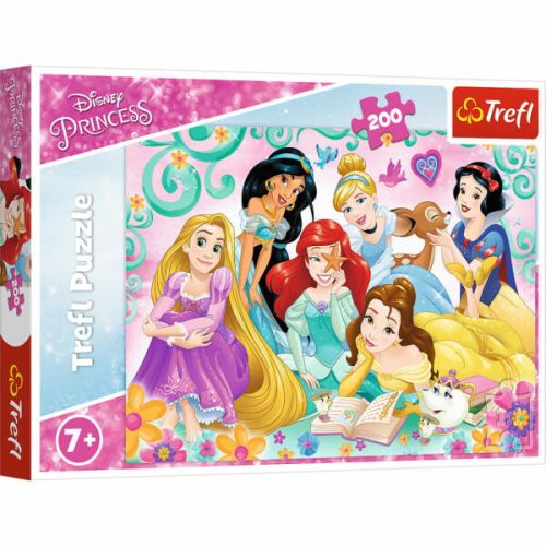 Puzzle trefl 200 printese disney intr-o seara de poves 13268