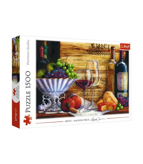 Puzzle trefl 1500 malenda trick arta vinului 26174
