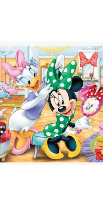 Puzzle trefl 100 minnie la salonul de infrumusatare 16387