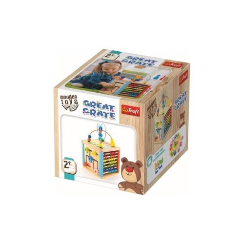 Cub mare educativ din lemn 60941