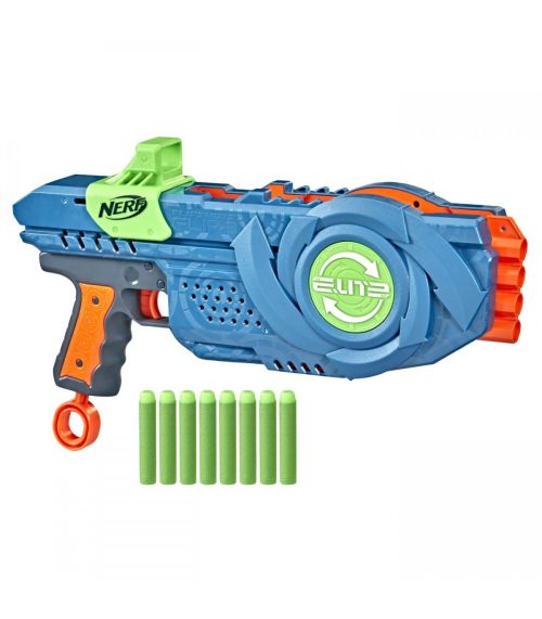 Nerf blaster elite 2.0 flip 8 proiectile f2549