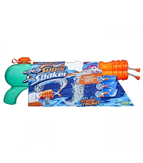 Blaster cu apa nerf super soaker hydro frenzy f3891