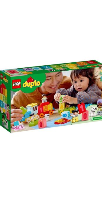 Lego duplo trenul cu numere - invatam sa numaram 10954