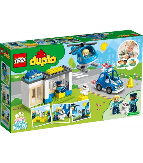 Lego duplo sectie de politie si elicopter 10959