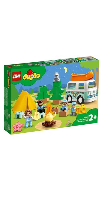 Lego duplo aventura cu rulota de vacanta a familiei 10946