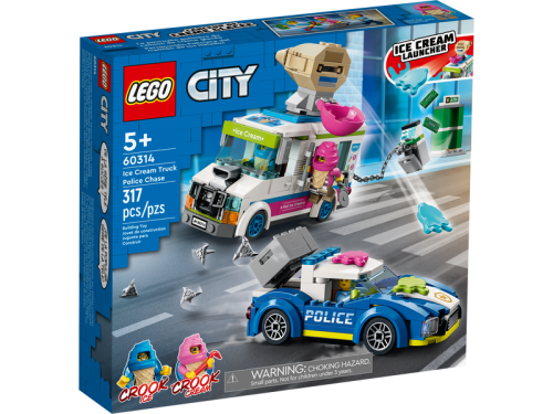 Lego city urmarirea masinii de inghetata 60314