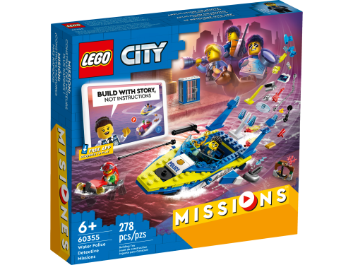 Lego city misiunile politiei apelor 60355