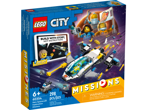 Lego city misiuni de explorare spatiala pe marte 60354
