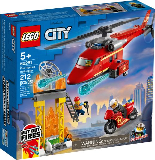 Lego city elicopter de pompieri 60281