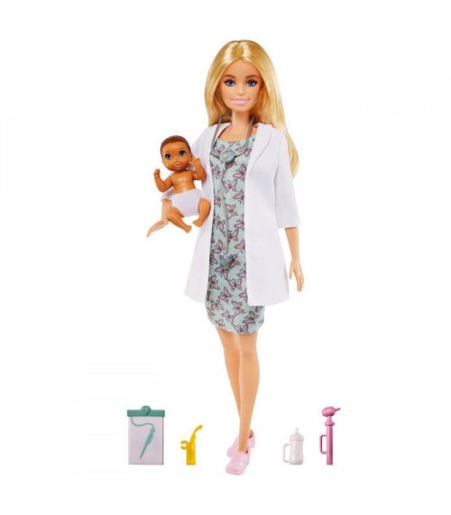 Papusa barbie doctor pediatru mtgvk03