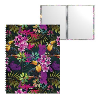 Mapa cu spira 40folii transparente tropics erich 52778