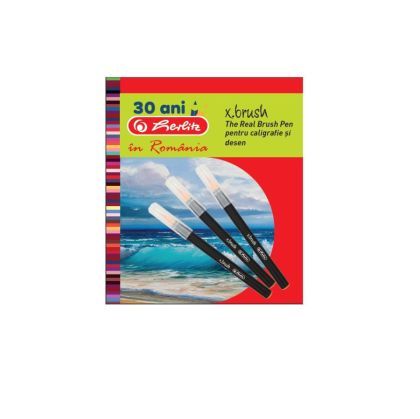 Carioci cu Varf de Pensula X.Brush Set 6+1 9487480