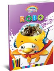 Carte de colorat Robo a4 96 pag