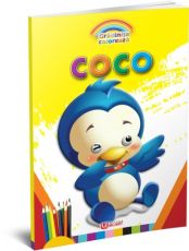 Carte de colorat Coco a4 96 pag