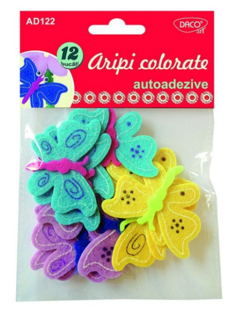 Accesorii craft ad122 aripi colorate aa pasla daco          
