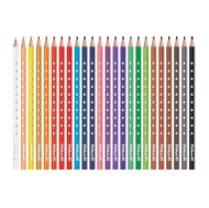 Creioane Color Lacuite Silverino, Set 24 Culori, 700665
