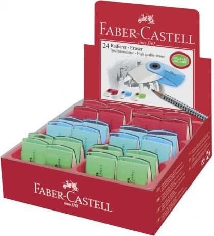 Radiera creion sleeve mini cul transparent fb fc182412