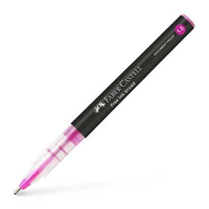 Roller free ink 1.5mm pink faber castell