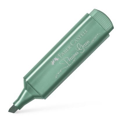 Textmarker verde metalizat 1546 faber-castel fc154639