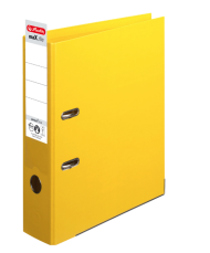 Biblioraft A4, 8cm, PP, culoare galben, HZ5481304