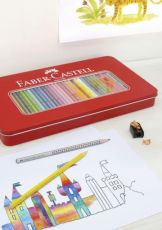 Creioane Colorate, 12 Culori, Cutie Metalică, 2 FC115801