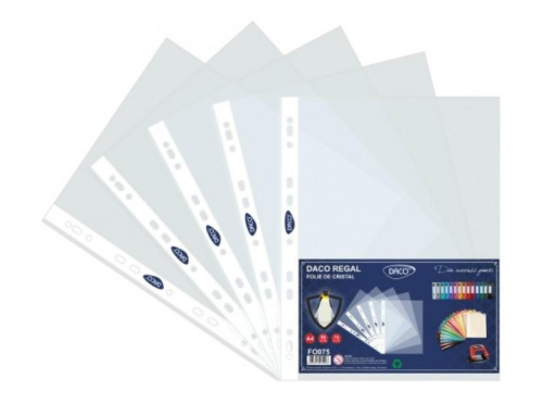Folie a4 daco regal set 50 75 microni fo075                 