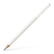 Creion grafit b sparkle alb cocos fc118236