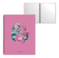 Book cu spirala rose flamingo a4 20 file erich 52777