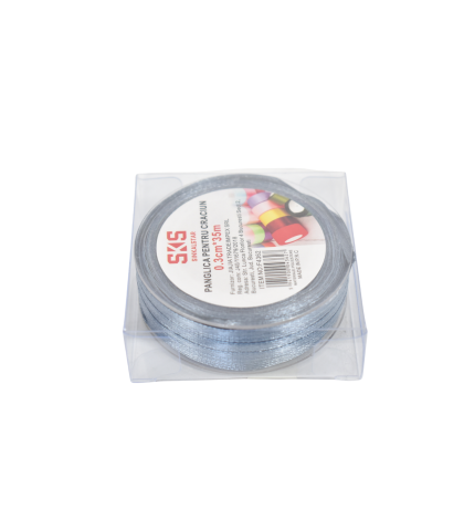 Panglica pvc 0.3cmx35m gri deschis f4362