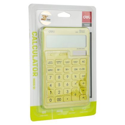 Calculator birou 12dig 1551 vernil pastel deli dlem01551+++