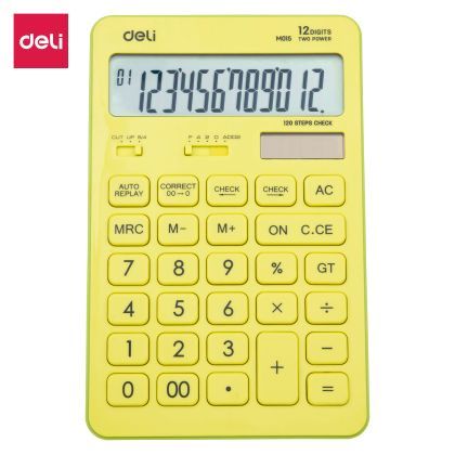 Calculator birou 12dig 1551 vernil pastel deli dlem01551+++