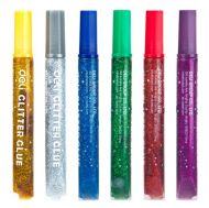 Lipici lichid glitter clasic 6 culori*12ml deli dlea71101