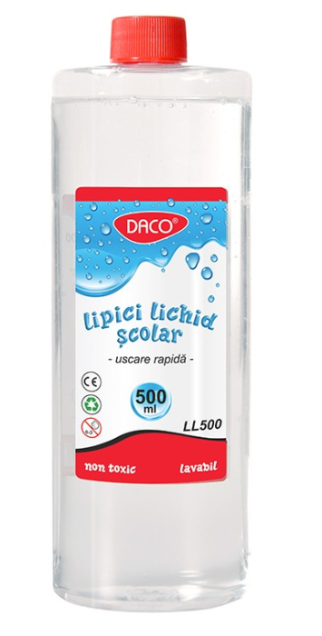 Lipici lichid scolar 500ml daco ll500                       
