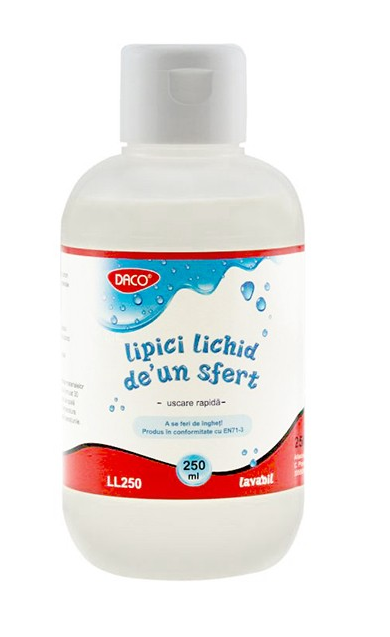 Lipici lichid scolar 250ml daco                             