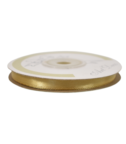 Panglica satin aur 6mmx25m 478005