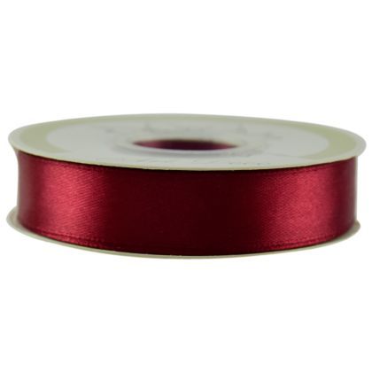 Panglica satin 15x25 bordo 478201
