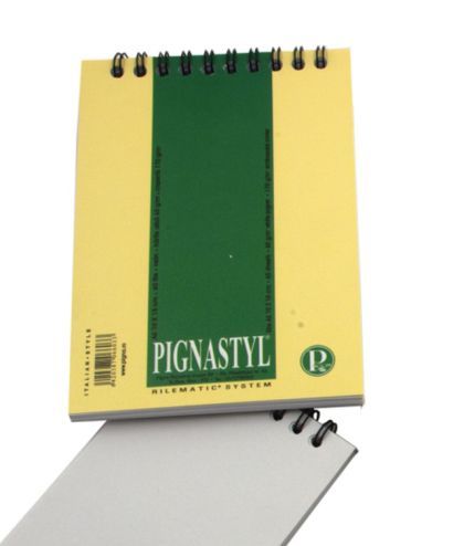 Bloc notes spira a5 60f velin style pigna