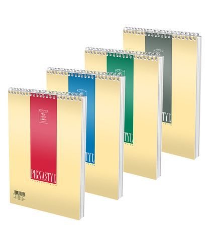Bloc notes spira a5 60f ar style pigna bn-a560mps