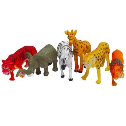 Animale salbatice, 6 buc/set p93