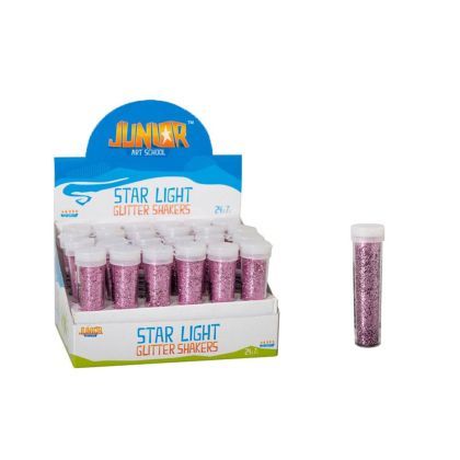 Glitter roz star light in tub 7gr 137845