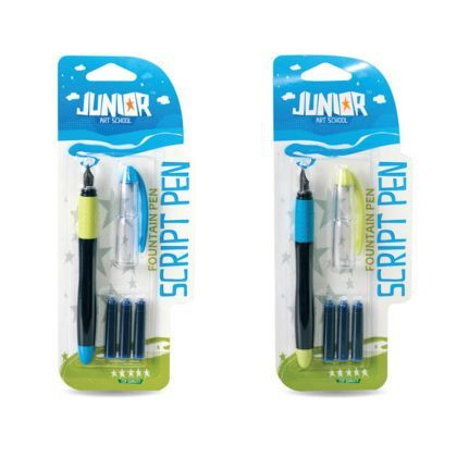 Stilou Junior cu 3 Patroncane Cerneala - Blister 131250