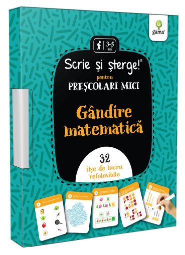 Gândire matematică • pentru preșcolari mici