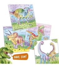 Dino world carte acuarela magica/2205 1-11880