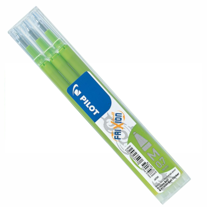 Rezerva roller frixion 0.7 verde deschis 3/set pilot