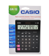 Calculator casio 12dg gr-12-w-ep