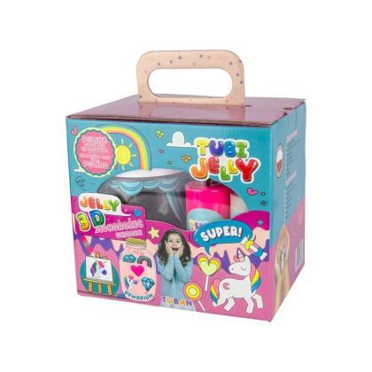 Set tubijelly,6 cul+acvariu-unicorn tu3328 tuban 30110