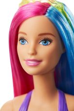 Barbie papusa sirena cu coronita verde mtgjk07_gjk08