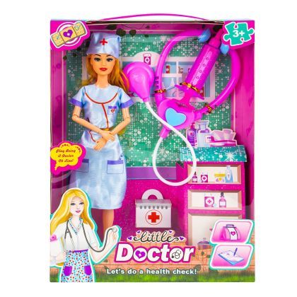 Papusa cu accesorii doctor zx-038c 32027