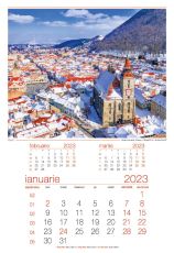 Calendar  perete romania 13file ca143237