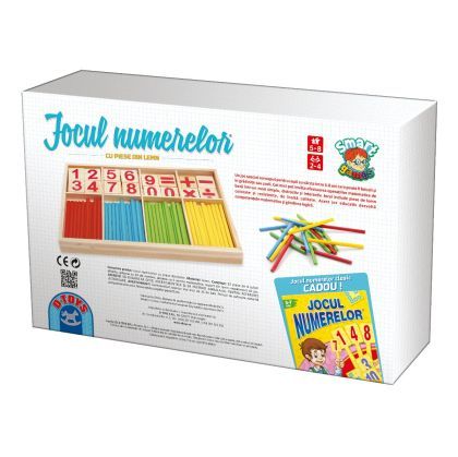 Jocul numerelor lemn dto71729